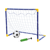 Kit Futebol Infantil Desmontável Mini Trave Bola e Bomba
