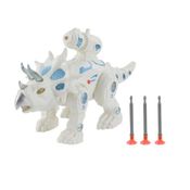 Triceratops Dino Robo Lançador De Dardos C/Som E Luz - BBR