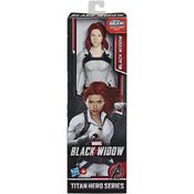 Viúva Negra 30 cm Marvel Black Widow Titan Hero - Hasbro E8