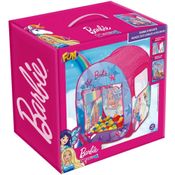 Barraca Infantil Com 50 Bolinhas Barbie Mundo Dos Sonhos - F