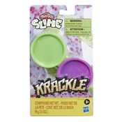 Play-Doh Slime Krackle Verde Roxa - Hasbro E8788-E8812