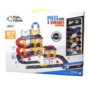 Pista Com 3 Andares 67 Peças - Pais e Filhos 4031.1