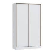 Guarda Roupa Modulado Requinte com 2 Portas de Correr - Branco Line