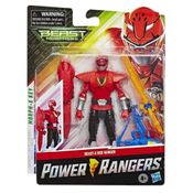 Boneco Power Rangers Beast-X Ranger Vermelho - Hasbro E5915