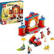 Lego Disney Mickey E Amigos Caminhão E Quartel De Bombeiros