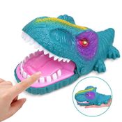 Dinossauro Rex Dentista Jogo Infantil de Apertar o dente com Luz e Som