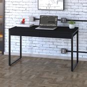 Escrivaninha Industrial Kuadra com 2 Gavetas 120 cm - Preto