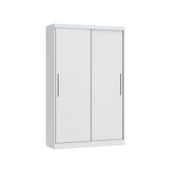 Guarda Roupa Modulado Infinity com 2 Portas de Correr - Branco Line