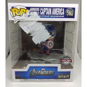 Funko Pop Marvel Avengers Captain America 589 CX DANIFICADA