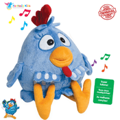 Pelúcia Galinha Pintadinha Musical de 25 cm Toca 4 Músicas