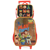 Mochila de Rodinhas com Lancheira Toy Story Disney Pixar