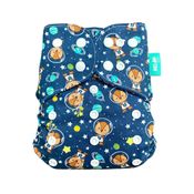 Fralda Ecológica Com Absorvente Astronauta