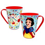 Kit 2 Copos Infantil da Branca de Neve Disney Caneca de 360ML