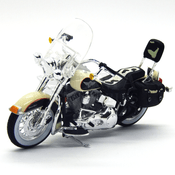 Miniatura Moto Harley Davidson FLSTN Heritage Softail 1/18