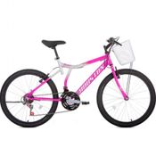 Bicicleta Houston Bristol Peak Aro 24 Freio V-Brake 21 Marchas Cesto Frontal