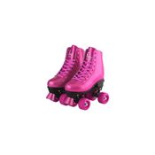 Patins Fênix Brilho Glitter Ajustável Borboleta