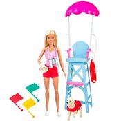 Boneca Barbie Salva-Vidas Mattel Profissões 32cm