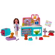 Boneca Barbie Mattel Chelsea Posso Ser Veterinária HGT12