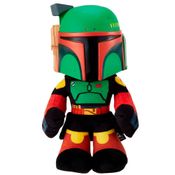 Boneco de Pelúcia Boba Fett Mattel Star Wars Lançamento de Foguete  30cm