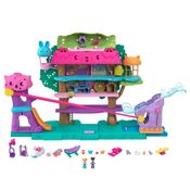 Boneca Polly Pocket Mattel Pollyville Aventuras na Casa da Árvore HHJ06