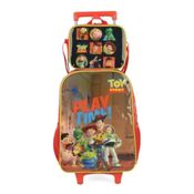 KIT MOCHILA COM RODINHA TOY STORY - LUXCEL