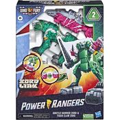 Power Rangers Dino Fury Zord Ankylo Hammer e Tiger Claw Zord