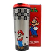 Copo para Viagem de Alumínio Super Mario Kart: Super Mario