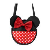 Bolsa Tiracolo Circular Rosto Minnie Cores: Disney