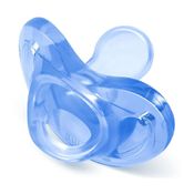 Chupeta Sensitive Soft 100% Silicone Menino Azul - NUK