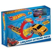 Hot Wheels Lancador Extreme Autof Laranja - Fun F0086-1