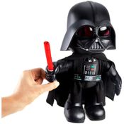 PELUCIA COM MECANISMO STAR WARS DARTH VADER VOZ 28CM