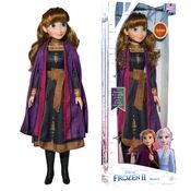 Boneca Anna Princesa Frozen Disney 55 cm Articulada