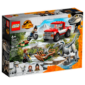 Lego Jurassic World Captura dos Velociraptores Blue e Beta