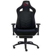 CADEIRA GAMER PCYES MAD RACER V12 MADV12PTSDG PRETA MATERIAL SUEDE  INCLINACAO ATE 180 SUPORTA ATE 180KG