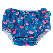 Biquini de banho com fralda reutilizável flamingo, Buba