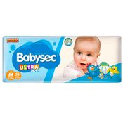 Fralda Babysec UltraSec Galinha Pintadinha M - 28 Unidades