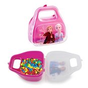 Kit 2 Mini Lancheira da Frozen Porta Mix p/ Doces e Frutas 200ml