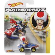 Carrinho Hot Wheels Mario Kart Toad Sneeker Mattel GBG25