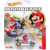 Carrinho Hot Wheels Mario Kart Mario Circuit Special Mattel