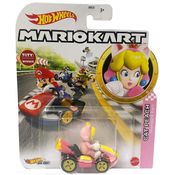 Carrinho Hot Wheels Mario Kart Cat Peach Standard Kart GBG25