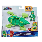 Pj Masks - Mini Boneco Lagartixo e Lagartixomóvel Deluxe