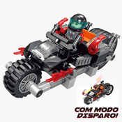 Bloco de Montar Heróis vs. Vilões - lurk vilão - Dark cobra