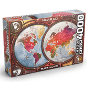 Puzzle Mapa-Múndi - 4000 peças