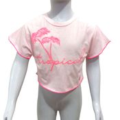 Blusa Mon Sucré Tropical Rosa Summer