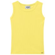 Blusa Kukiê Infantil Regata Amarelo Summer