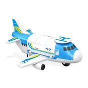 Avião Garagem de Veículos - FanFun - Azul