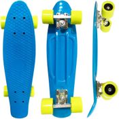 Skate Infantil Masculino para Criança Cruiser  Azul e Verde esqueite DM TOYS