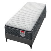 Conjunto Box Desmontavel Solteiro Americanflex Duo Black Gel 100x200x59cm