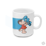 Caneca de Porcelana - 250ml - Mônica - Turma da Mônica