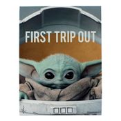 Quadro Metal Baby Yoda - Star Wars